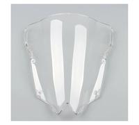 Extension De Pare Brise Moto pour YZF R6 2008 2009 2010 2011 2012 2013 2014 2015 2016 Moto Pare-Brise Transparent À Double Bulle Pare-Brise ABS Becquet de Pare-Brise