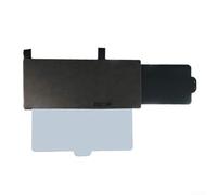 Extension de pare-soleil anti-reflet | Réglable en cuir synthétique pour véhicules avec visières de plus de 12 cm de large | Convient aux SUV et camions (lentille noire)