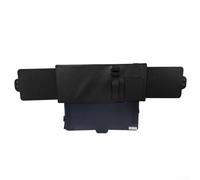 Extension de pare-soleil côté conducteur avec film anti-reflet polarisé, panneau magnétique en PVC et maille pour emplacements de cartes pour une utilisation dans le véhicule