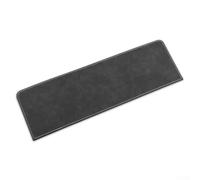 Extension de pare-soleil de voiture en cuir pour ajustement - Pare-soleil réglable anti-éblouissement 38 x 11,8 cm - Noir/gris/beige - Pour tous les véhicules (non OEM) (gris)