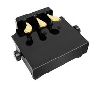 Extension de pédale de piano - Banc - Rehausseur de pédale pour enfants - Pédale de piano - Accessoire d'aide - Noir - 3 pédales - Pour enfants