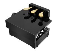 Extension de pédale de piano pour enfant - Hauteur réglable - 3 pédales - Pour piano vertical, piano électronique et pales - Noir