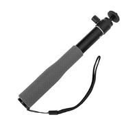 Extension de Perche à Selfie pour Caméra d'action, Rotation à 360°, Alliage D'aluminium étanche avec Poignée en Silicone, Dragonne de sécurité, Trou de Vis 1/4