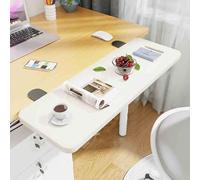 Extension de plateau de clavier ergonomique pliable pour tables à angle droit - Extension de clavier d'ordinateur peu encombrante - Idéale pour la maison, le bureau et la bibliothèque
