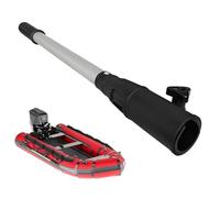 Extension De Poignée De Barre Franche Hors-bord | D'aluminium + Caoutchouc Poignée Extensible Réglable De 46 À 61,6 Cm 413 G Ajustement Universel De 3,7 À 4,5 Cm Levier De Commande De Moteur D