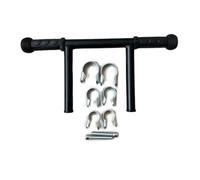 Extension de poignée de poussette avec clip - Design compact et léger - Guidon pour un rangement et un transport faciles - Extension compacte pour poussettes