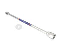 Extension de Pointe de Pistolet Pulvérisateur sans Air, Tige D'extension de Pointe de Pistolet Pulvérisateur de Peinture sans Air avec Bague D'étanchéité(38cm)
