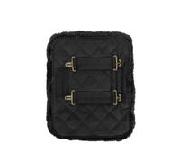 Extension de poitrail cheval matelassée mouton vegan Kentucky Noir Taille 2
