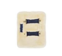 Extension de poitrail cheval mouton vegan Kentucky Blanc Taille 2