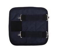 QHP Extension de poitrine classique pour couvertures de cheval (bleu marine)
