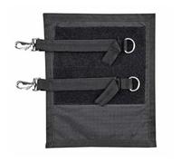 Extension de poitrail pour couvertures d'extérieur HKM Noir TU