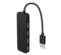 Extension De Port USB Ordinateur Portable avec Quatre Ports pour Un De Données Rapide, Répartiteur Multiple Compact pour Accessoires Informatiques | Adaptateur Plug-and-Play avec Connex