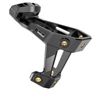 Extension de Porte-bidon de vélo - Support PC à Double Montage, Support de Selle Polyvalent, Adaptateur de Bouteille Noir léger, de Sac arrière sécurisé | d'extension de Cage à