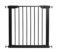Extension de Porte D'Escalier de Sécurité Kit de Montage À Pression de Porte de Sécurité En Métal Fermer Automatiquement/Black/116-123Cm