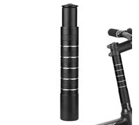 Extension de potence de vélo - 28,6 mm réglable en d'aluminium pour vélos de montagne et de route, adaptateur d'extension tête haute léger pour améliorer la position de conduite et le cyclisme
