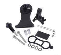 Extension de potence de vélo en carbone pour Garmin Bryton pour œil de chat | Support GPS résistant au vent, support de vélo léger, support d'extension de tige en carbone, adaptateur d'ordinateur de vélo