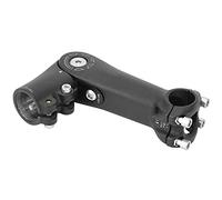 Extension de potence de vélo réglable en alliage d’aluminium, adaptateur montant pour VTT avec une longueur de 110 mm, une bride de fourche de 28,6 mm et un guidon de 31,8 mm, adap (25,4*110)