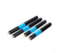 Extension de queue de billard de 22,9 cm/28 cm, taille réglable pour une utilisation avec plusieurs modèles de queues avec dents antidérapantes sécurisées (dents rondes de 22,9 à 33 cm)