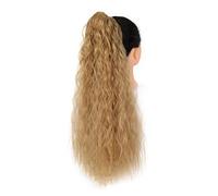 Extension de Queue de Cheval 24 pouces de long extensions bouclés bouclés synthétiques queue de cheval postiches for femmes filles cordon bouffée queue de cheval clip en queue de cheval Extension de C