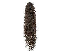 Extension de queue de cheval à pince for femmes, postiches synthétiques bou s de 24 pouces de long avec cordon de serrage et pelucheuses d'aspect naturel Pour un usage quotidien(ZJDP22-2-30)