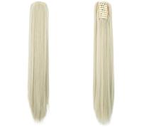Extension de queue de cheval à pince longue et droite de 24 pouces, postiches synthétiques for femmes Hair Extensions(16-613)