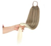 Extension De Queue De Cheval Longue Et Droite 24 Pouces Extensions De Cheveux De Queue De Cheval Cheveux Synthétiques Bande Élastique Postiche Naturelle Résistante À La Chaleur