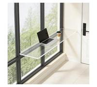 Extension de rebord de fenêtre en acrylique personnalisable pour plantes NoDrill - Étanche - Parfaite pour la cuisine et la maison (40 x 20 cm)