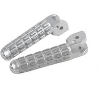 Extension de repose-pieds Agrandir Repose-pieds pour moto pour Ducati pour Monster 696 796 2009-2014(Argent)