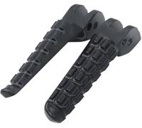 Extension de repose-pieds Agrandir Repose-pieds pour moto pour Ducati pour Monster 696 796 2009-2014(Matte Black)