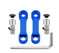 Extension De Rétroviseur pour Moto, Adaptateur D'extension De Rétroviseur, Adaptateurs D'extension De Rétroviseur, Base D'extension De Rétroviseur Support pour Relever(Blue)