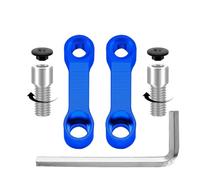 Extension De Rétroviseur pour Moto, Adaptateur D'extension De Rétroviseur, Adaptateurs D'extension De Rétroviseur, Base D'extension De Rétroviseur Support pour Relever(Blue)