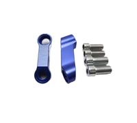 Extension De Rétroviseurs De Moto Adaptateur D'extension De Rétroviseur Adaptateurs D'extension De Rétroviseur Base De Rétroviseur Support pour Relever(Blue)