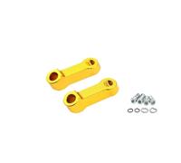 Extension De Rétroviseurs De Moto, Adaptateur D'extension De Rétroviseur, Adaptateurs D'extension De Rétroviseur, Base De Rétroviseur Support pour Relever(Yellow)
