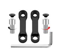 Extension De Rétroviseurs De Moto, Adaptateur D'extension De Rétroviseur, Adaptateurs D'extension De Rétroviseur, Base De Rétroviseur Support pour Relever(Left Right Thread)