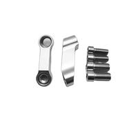 Extension De Rétroviseurs De Moto Adaptateur D'extension De Rétroviseur Adaptateurs D'extension De Rétroviseur Base De Rétroviseur Support pour Relever(White)