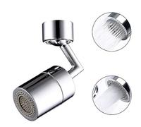 Extension de robinet à rotation universelle à 1080 °, robinets d'extension de bras de robot de cuisine, robinet d'eau à deux modes, robinet pivotant de salle de bains, modèle 720 deux