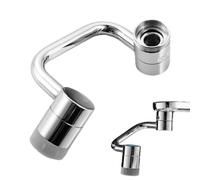 Extension de robinet - Adaptateur rotatif 1080 - Tête de robinet de cuisine 2 modes - de bras robot pour évier de cuisine, réglable