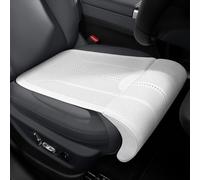 Extension de Siège Auto pour Ford EcoSport 4WD/EcoSport Free/EcoSport S/EcoSport St Line/EcoSport Active, Cuir PU Antidérapant Conduite Confortable Support de Genou Accessoire,C-White