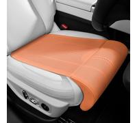 Extension de Siège Auto pour Toyota Corolla 2014 2015 2016 2017, Cuir PU Antidérapant Conduite Confortable Support de Genou Accessoire,B-Orange