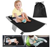 Extension de Siège Avion Enfant, Pliable Réglable Lit D'avion pour Enfants,Portable Lit Enfant Siège Avion avec Sac de Rangement,Avion Extension de Siège Enfant,Essentiels de Voyage en Avion pour Bébé