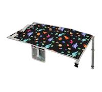Extension de siège d'avion confortable pour enfants - Rembourrage de repose-pieds léger et pliable - Avec ceintures de sécurité renforcées - Accessoire de confort de vol pour enfants