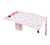 Extension de siège d'avion confortable pour enfants - Rembourrage de repose-pieds léger et pliable - Avec ceintures de sécurité renforcées - Accessoire de confort de vol pour enfants