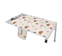 Extension de siège d'avion pour bébé - Lit de voyage imperméable pour tout-petit, tapis de couchage pliable pour avions, chaises hautes, poussettes, voyages en famille, vacances et voyages en voiture