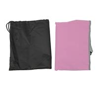 Extension de siège d'avion pour tout-petits, lit d'avion pliable pour tout-petits 77,5 x 44 cm/30,5 x 17,3 pouces, essentiels de voyage en avion pour tout-petits, accessoires de (Rose)