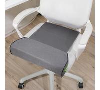 Extension De Siège Voiture Universelle & Coussin De Bureau - Oreiller De Soutien Réglable pour Cuisses, Coussin Respirant Léger pour Conduite, Travail De Bureau, Siège Auto(Gray)