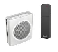 Extel Extension de sonnerie sans fil diBi More 81748 – 200 m, carillon Flash LED, bouton étanche