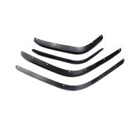 Extension de sourcil de Roue de Voiture, Garde-Boue élargi, Garniture élargie, Compatible avec Jeep Wrangler JL 2018-2023(Higher Fender)