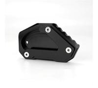 Extension De Support Béquille Latérale, Accessoires Valve Pneu Moto pour Suzuki V-Strom 650 DL650 Vstrom XT 2004 - 2022(Stand Pad-Black)