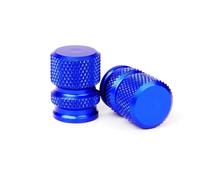 Extension De Support Béquille Latérale, Accessoires Valve Pneu Moto pour Suzuki V-Strom 650 DL650 Vstrom XT 2004 - 2022(Tire Valve -Blue)
