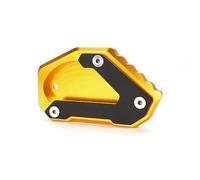 Extension De Support Béquille Latérale, Accessoires Valve Pneu Moto pour Suzuki V-Strom 650 DL650 Vstrom XT 2004 - 2022(Stand Pad-Gold)